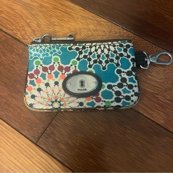 Vintage Fossil Key/Card Pouch - Picture 1 of 9